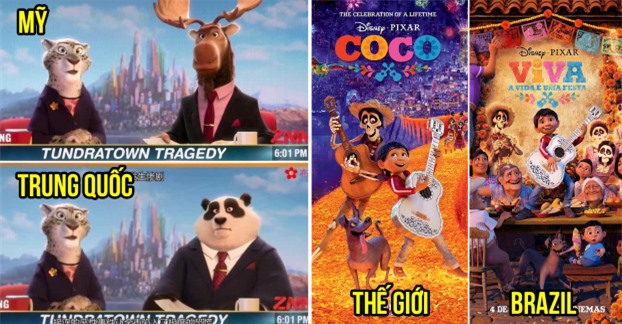 9 thay đổi thú vị của các phim hoạt hình Disney khi được chiếu trên các quốc gia