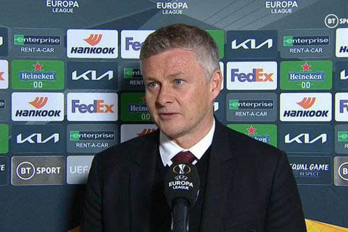 Solskjaer: 'Roma lẽ ra đã thắng MU 8-6 sau hai lượt trận'