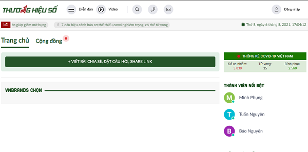 Mạng xã hội VNBrands.vn chịu án phạt 105 triệu đồng, tước giấy phép 8 tháng