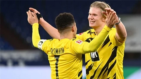 Dortmund hét giá Haaland 150 triệu bảng, sẵn sàng bán Sancho