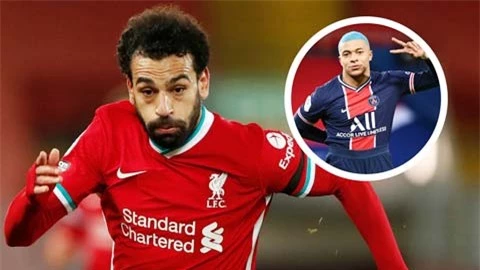 PSG nhắm Salah thay Mbappe