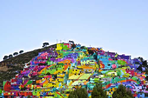 Chiêm ngưỡng vẻ đẹp rực rỡ của những thành phố màu mè nhất thế giới