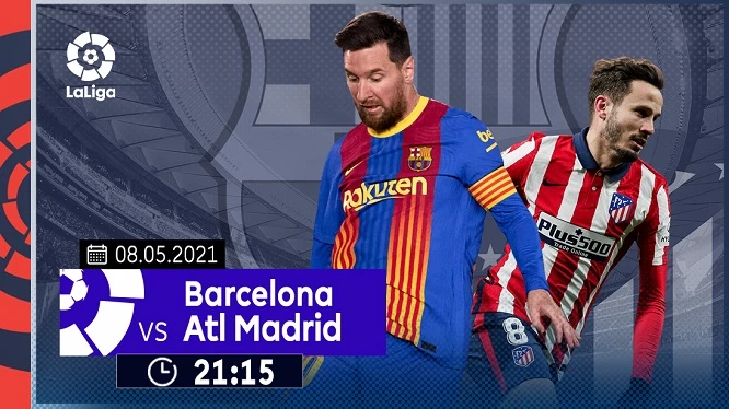 Nếu thắng trận tới, Barca sẽ soán ngôi đầu bảng của Atletico.