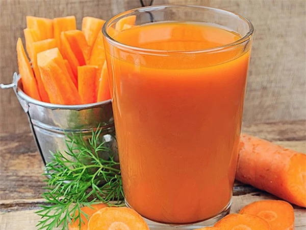 Uống nước cà rốt đúng cách tác dụng sẽ rất tốt