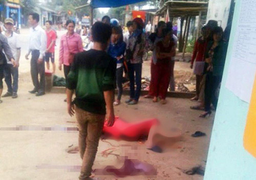 Nghệ An: Nghi án chồng cứa cổ vợ tử vong 