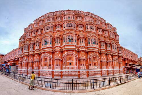 Cung điện của gió Hawa Mahal - “Thành phố hồng” của Jaipur, Ấn Độ