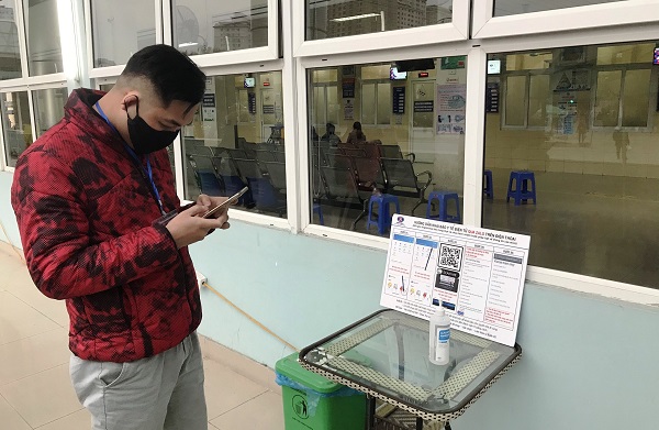 Đẩy mạnh khai báo y tế điện tử phục vụ phòng, chống dịch COVID-19 bằng mã QR