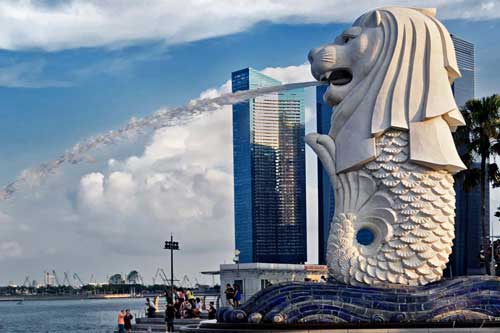 Tượng Merlion - Nét đặc trưng của đảo quốc Singapore
