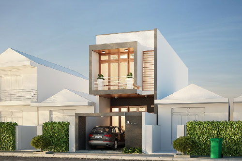 Mẫu nhà 2 tầng với giá 400 triệu đẹp như mơ, nhiều người ao ước