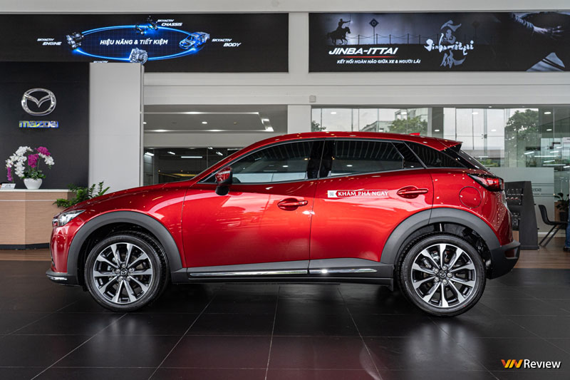 Cận cảnh Mazda CX-3 phiên bản Premium giá 709 triệu đồng, đối đầu Ford EcoSport