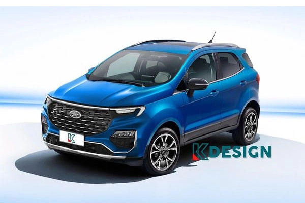 Ford EcoSport 2022 lộ diện, nỗ lực lấy lại ‘ngôi vua’