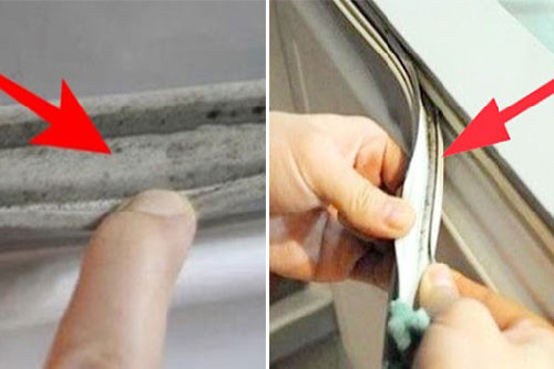 Miếng đệm cánh tủ lạnh cáu bẩn đen thui, chứa đầy vi khuẩn: 3 mẹo nhỏ giúp lau chùi sạch bong