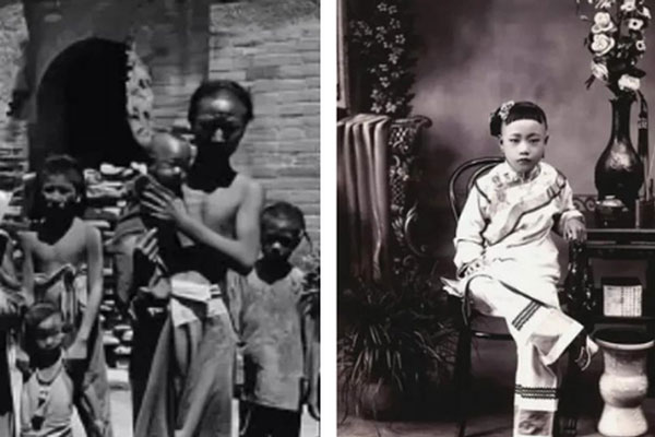 Những hình ảnh cuối cùng phản ánh đời sống mọi tầng lớp triều Thanh: Người bần cùng khốn khó, kẻ trụy lạc xa hoa