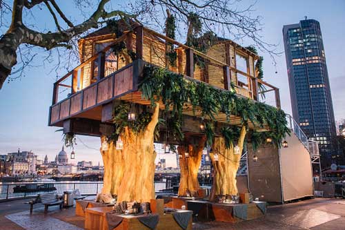 Độc đáo ngôi nhà cây ngay giữa lòng thủ đô London