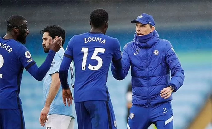 HLV Tuchel đã 2 lần giúp Chelsea đánh bại Man City