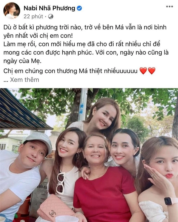 Sao Việt trong Ngày của mẹ: Kim Lý gửi lời yêu thương cho 4 người mẹ cùng Hồ Ngọc Hà, Nhã Phương nhắn nhủ 