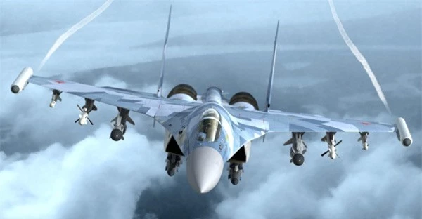  'Vua tác chiến' Su-35 của Nga vượt trội 'chim ăn thịt' F-22 ảnh 5