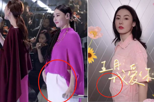 Trương Bá Chi lại bị nghi mang lần 4, cư dân mạng tung loạt ảnh bụng to rõ mồn một