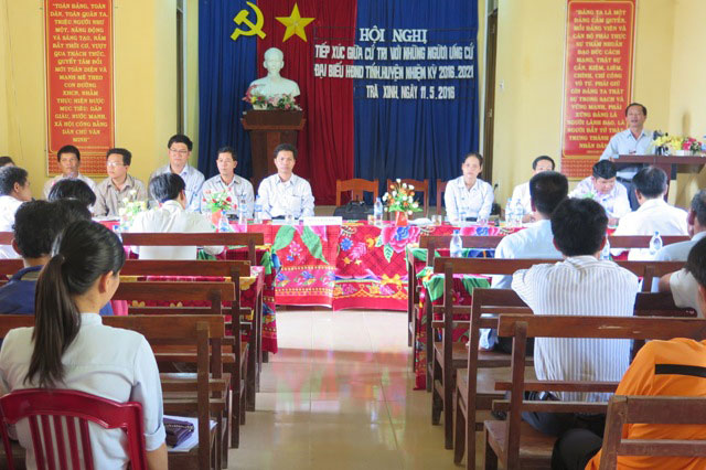 Vận động bầu cử - cuộc "sát hạch" trực diện với những ứng cử viên đại biểu Quốc hội