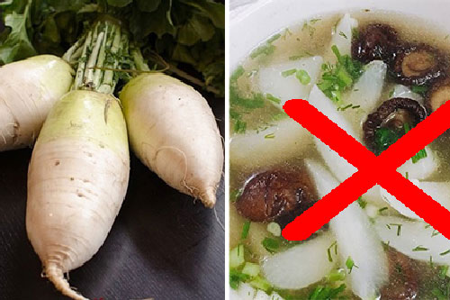 7 điều đại kỵ khi ăn củ cải, tránh phạm kẻo suy tuyến giáp, bướu cổ như chơi