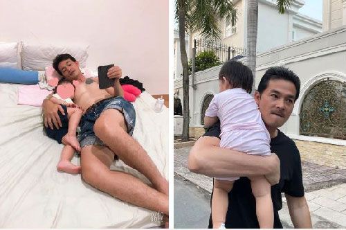 Sụt 10kg sau khi chia tay Phượng Chanel, Quách Ngọc Ngoan tập trung toàn thời gian cho con gái nhỏ