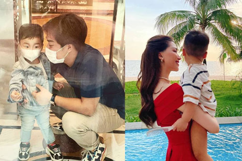 Netizen nhận xét con trai giống bố y đúc, Hòa Minzy lại vội khẳng định nhóc tỳ thừa hưởng nét của mẹ