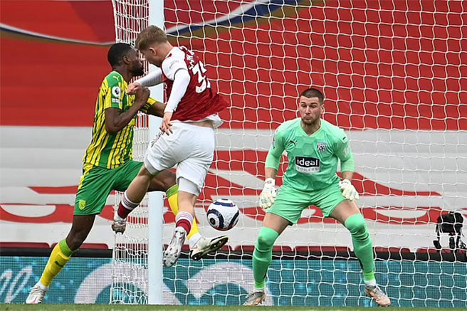 Kết quả Arsenal 3-1 West Brom: Pháo thủ tiễn West Brom xuống hạng