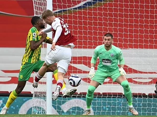 Kết quả Arsenal 3-1 West Brom: Pháo thủ tiễn West Brom xuống hạng