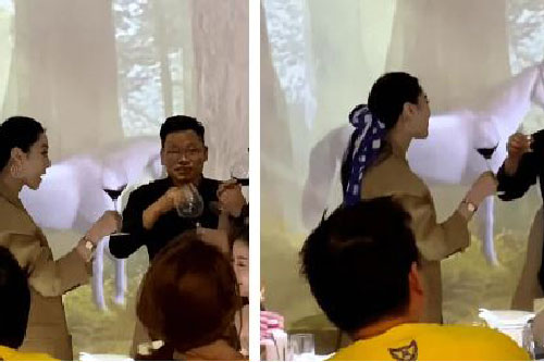 Xôn xao hình ảnh Phạm Băng Băng đi giao lưu uống rượu cùng đại gia?