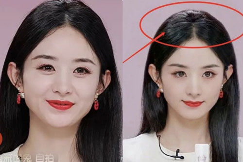 Soi kỹ livestream hôm qua của Triệu Lệ Dĩnh: "Vết chân chim" quanh mắt, lộ cả tóc giả rõ mồn một?