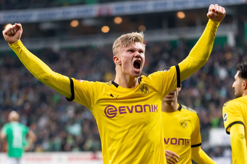 2. Erling Haaland, Borussia Dortmund - 113 triệu bảng.