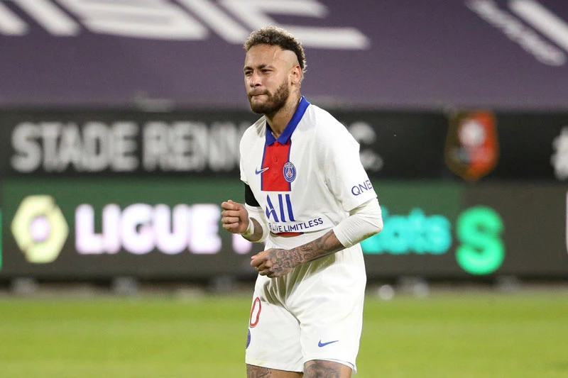 6. Neymar, PSG - 100 triệu bảng.