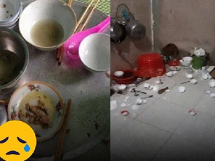 Nửa đêm tăng ca về nhà, vợ thấy nguyên mâm bát ngổn ngang chưa ai rửa và màn xử lý tan nát khiến nhà chồng phẫn nộ!