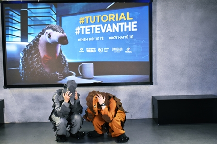 Vũ công Quang Đăng sáng tạo điệu nhảy kêu gọi bảo vệ tê tê