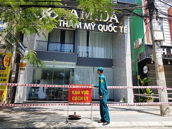 Thẩm mỹ viện AMIDA hiện có số bệnh nhân dương tính với SARS-CoV-2 cao nhất trên địa bàn Đà Nẵng kể từ ngày 3/5 đến nay