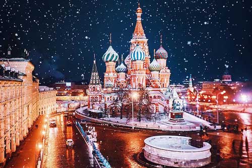 Đắm mình trong mùa đông nước Nga đẹp như cổ tích