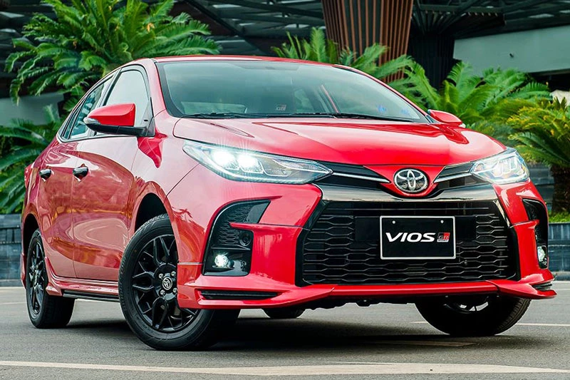 2. Toyota Vios (doanh số: 1.950 chiếc).