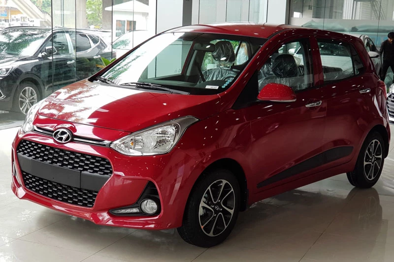 7. Hyundai Grand i10 (doanh số: 1.212 chiếc).