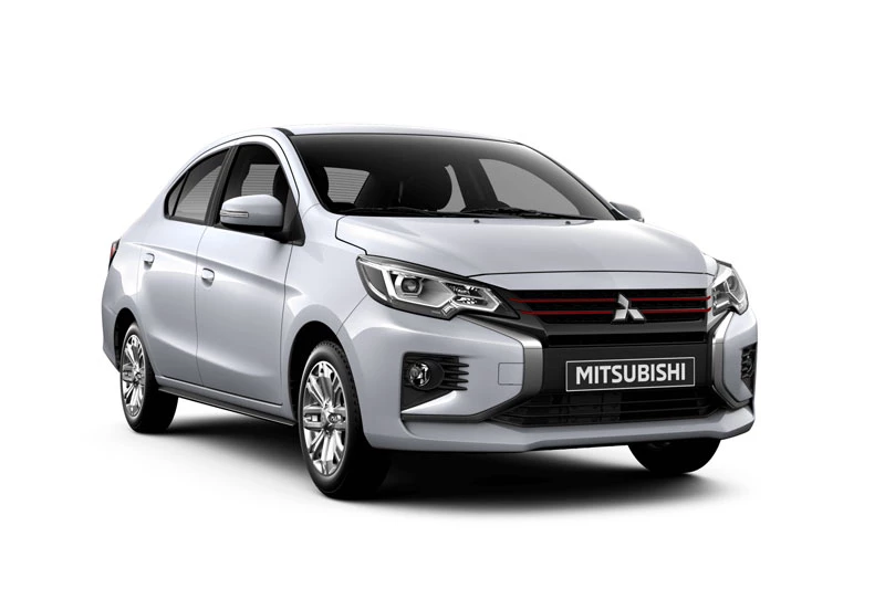 8. Mitsubishi Attrage (doanh số: 1.036 chiếc).