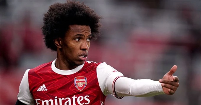 Ở Arsenal, Willian mới ghi được vỏn vẹn 1 bàn thắng