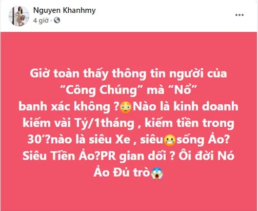 Sau Nathan Lee, lại có thêm một "đối thủ lâu năm" mỉa mai Ngọc Trinh sống ảo, quảng cáo gian dối - Ảnh 2.