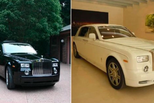 Hai siêu xe Rolls-Royce Phantom trị giá triệu USD của Nhậm Đạt Hoa