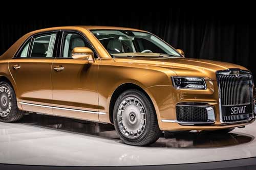 Chiếc xe 'thường dân' từ mẫu xe bảo vệ Putin khiến thế giới choáng ngợp