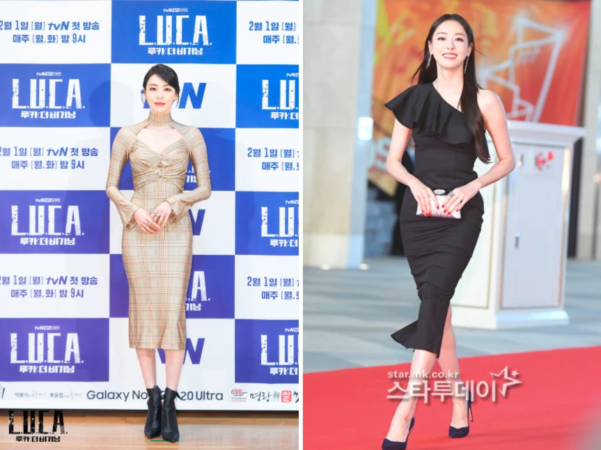 Từng có giai đoạn Lee Da Hee bị chê quá gầy, chân tay xương xẩu và thiếu sức sống. Sau đó, nữ diễn viên sinh năm 1985 đã điều chỉnh lại chế độ ăn uống, tập luyện để tăng cân. Hình thể sau khi tăng cân giúp ngôi sao phim Beauty Inside tự tin mặc váy bó, khoe thân hình đồng hồ cát gợi cảm.