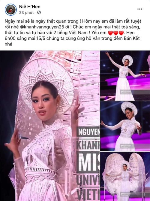 HHen Niê có động thái bất ngờ khi bị chê kém tinh tế với Khánh Vân tại Miss Universe - Ảnh 3.