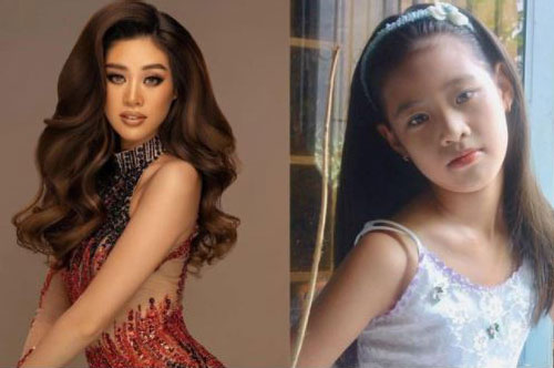 Loạt ảnh thuở nhỏ “cực hiếm” của Khánh Vân, hóa ra từ bé nàng hậu đã xinh đẹp dễ thương thế này