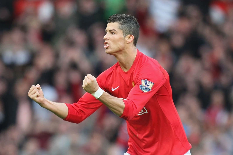 Cristiano Ronaldo thời còn khoác áo Man Utd. Ảnh: Getty.