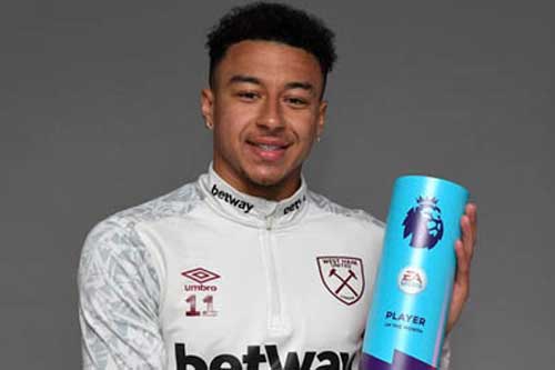 Đánh bại Greenwood và Alexander-Arnold, Lingard hay nhất Ngoại hạng Anh tháng 4