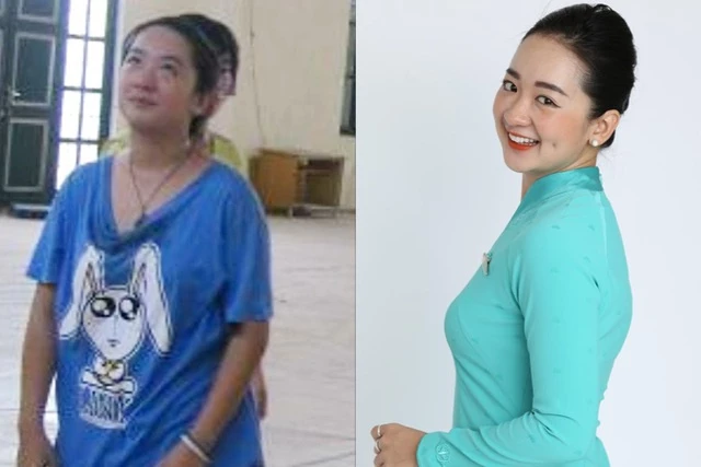 Trước khi trở thành tiếp viên hàng không, Mai Hương từng nặng hơn 70 kg.