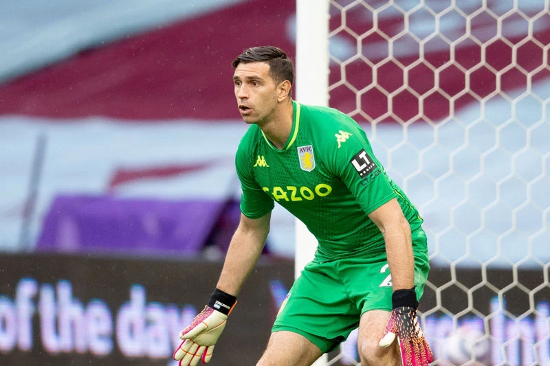 Thủ môn: Emiliano Martinez (Aston Villa).